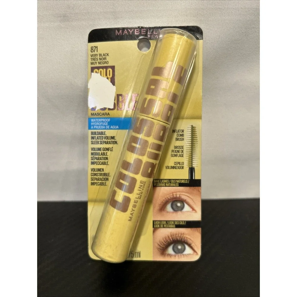 Maybelline Colossal Bubble Mascara Very Black #871 Waterproof